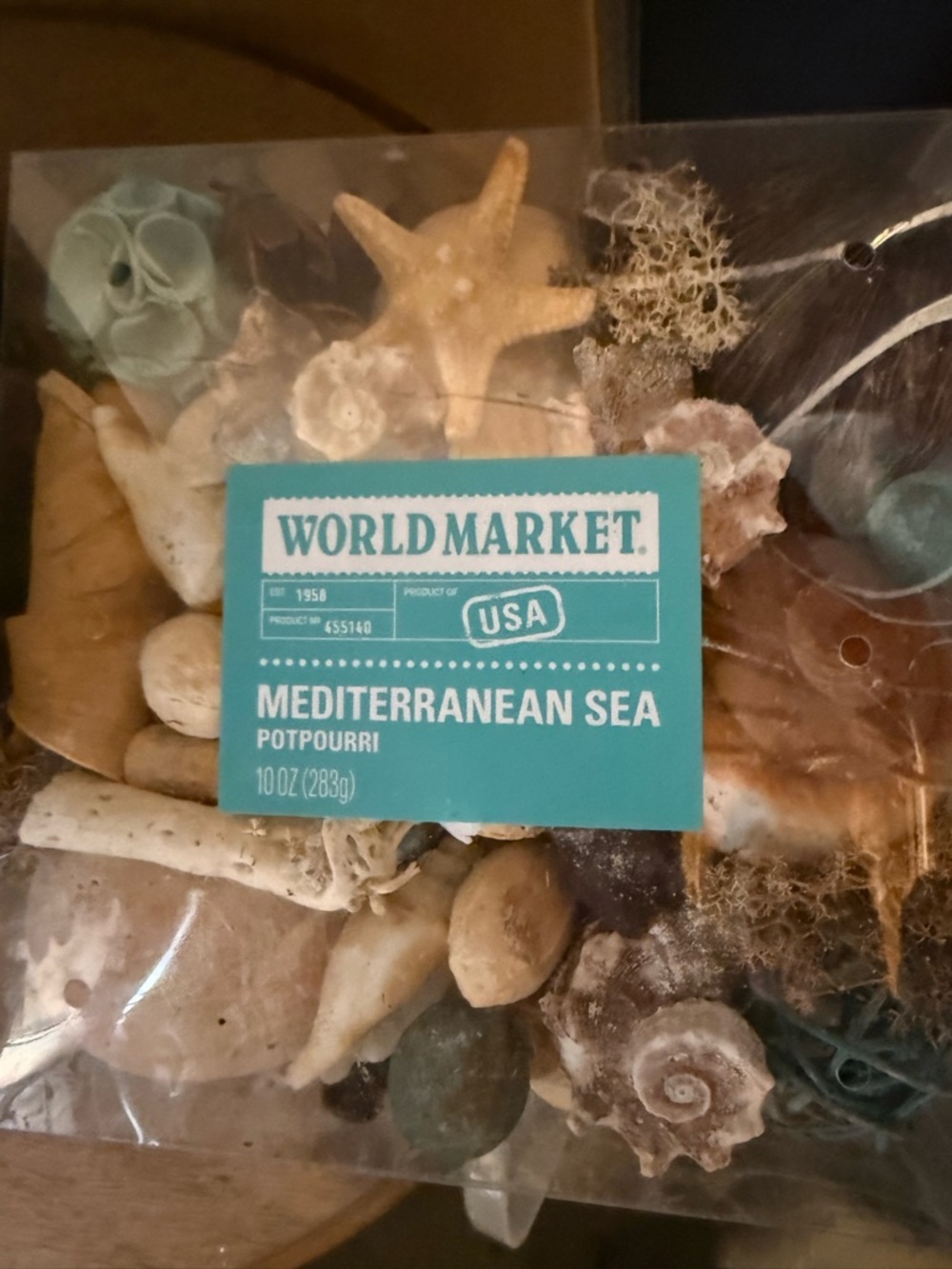 World Market Mediterranean Sea Potpourri - Teal Label